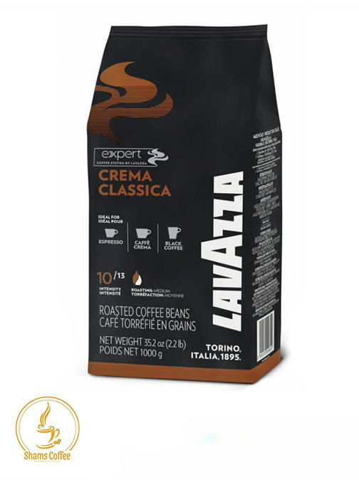دانه قهوه لاوازا کرما کلاسیک 1 کیلوگرم